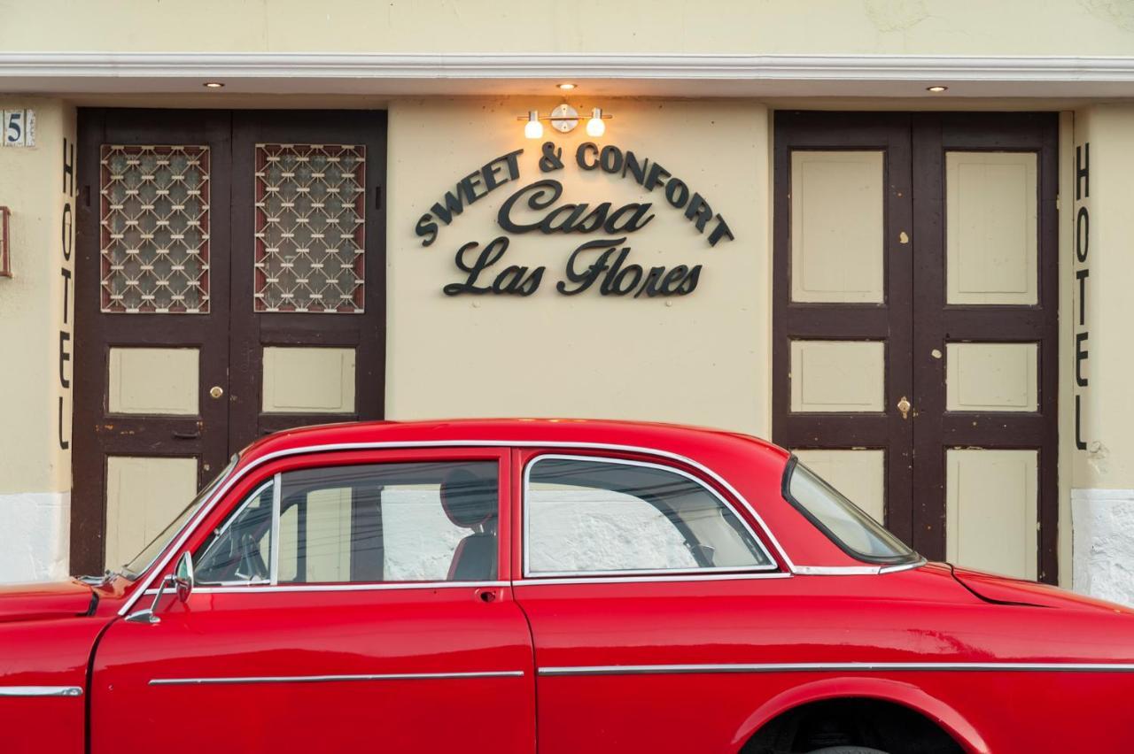 Hotel Vintage "Casa Las Flores" Quetzaltenango ภายนอก รูปภาพ